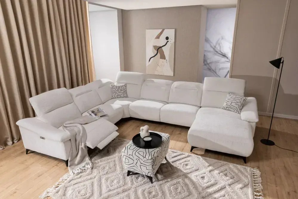 Sedacia súprava PALERMO v tvare U verzia 2