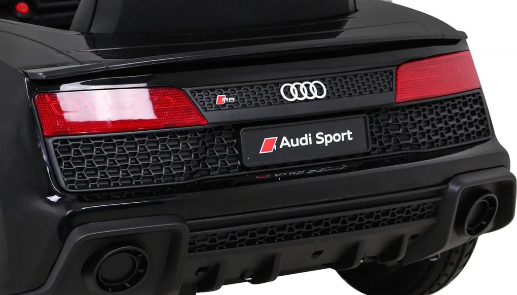 Ramiz Elektrické autíčko Audi R8 Lift čierne + diaľkové ovládanie + EVA kolesá + MP3 + LED