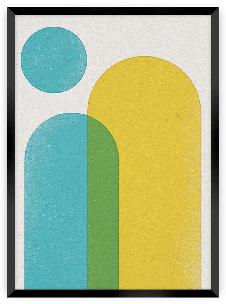 Plagát Abstract Shapes II