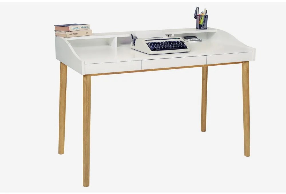 Pracovný stôl so sekretárom 60x120 cm Lindenhof – Woodman