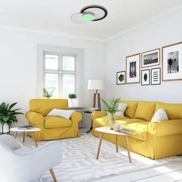 Rabalux 71402 - LED stmievateľné stropné svietidlo STAVROS LED/40W/230V 3000-6500K + diaľkový ovládač