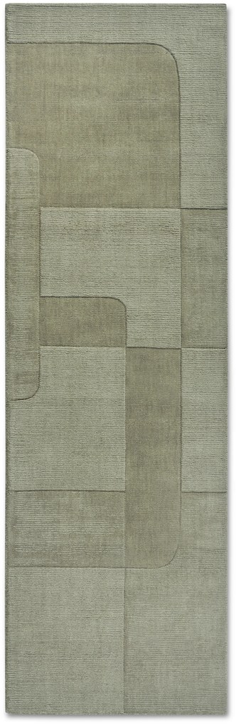 Villeroy & Boch Koberec behúň 106172 Green, 80x250, zelená, obývacia izba