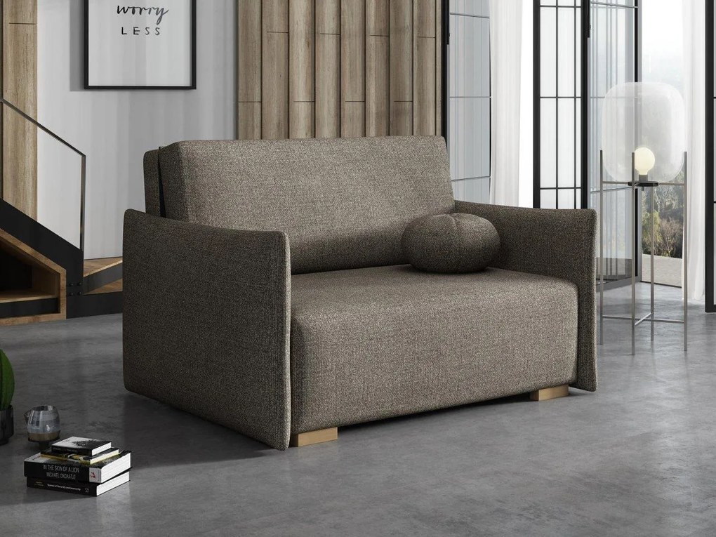 Rozkladacia pohovka Carivia Glov II (hnedá) (s úl. priestorom). Vlastná spoľahlivá doprava až k Vám domov. 1105452