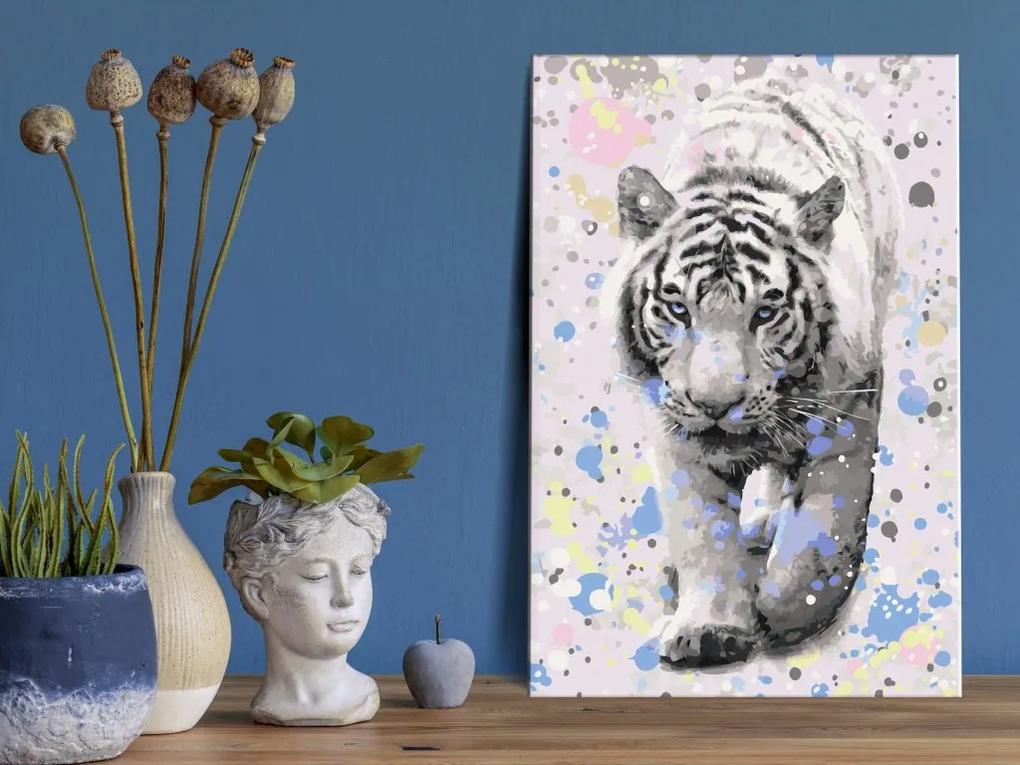 Obraz - maľovaný podľa čísel White Tiger