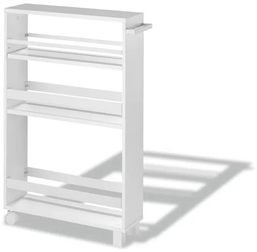 Livarno home Kuchynský vozík (biela) (100376381)