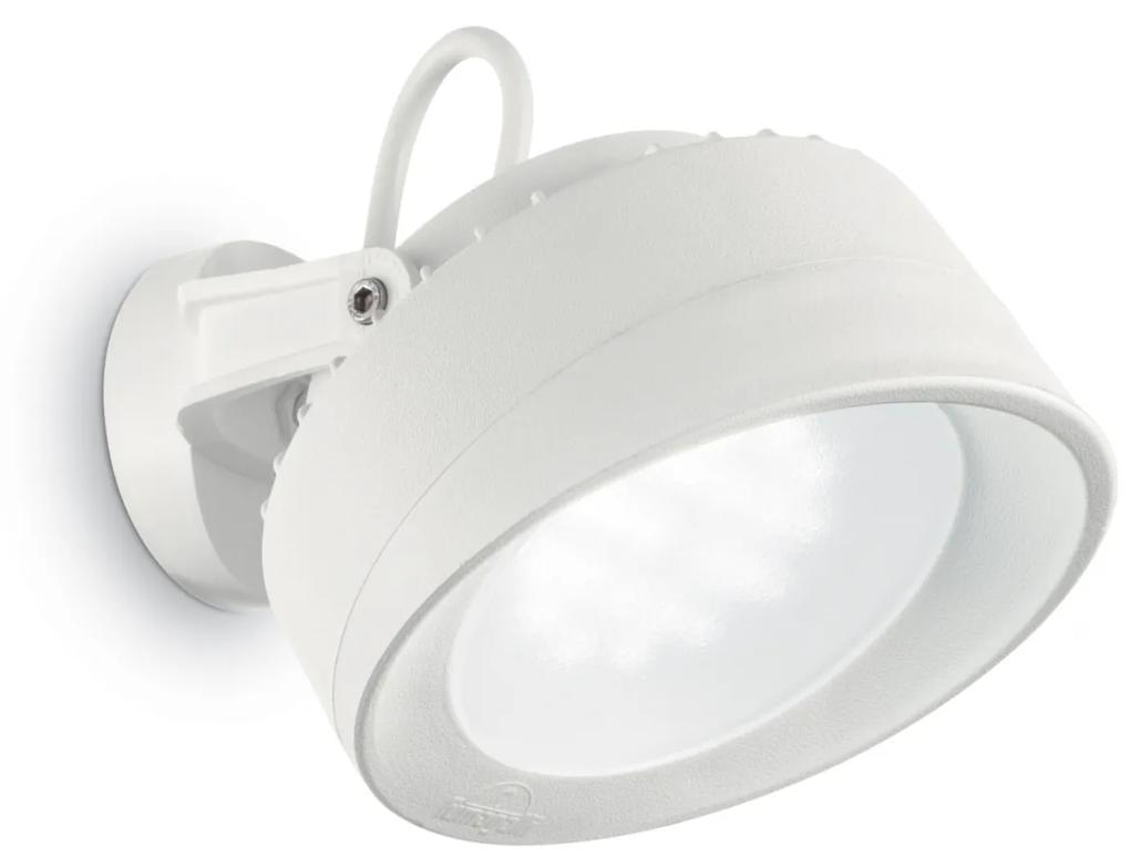 IDEAL LUX Vonkajšia LED nástenná lampa TOMMY, biela