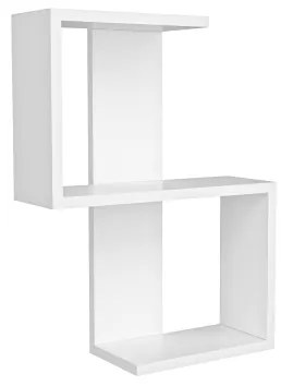 Nástenná polica OCTA 60x45 cm biela