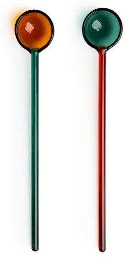 Sada dvoch lyžičiek LAISA sklenené 894782