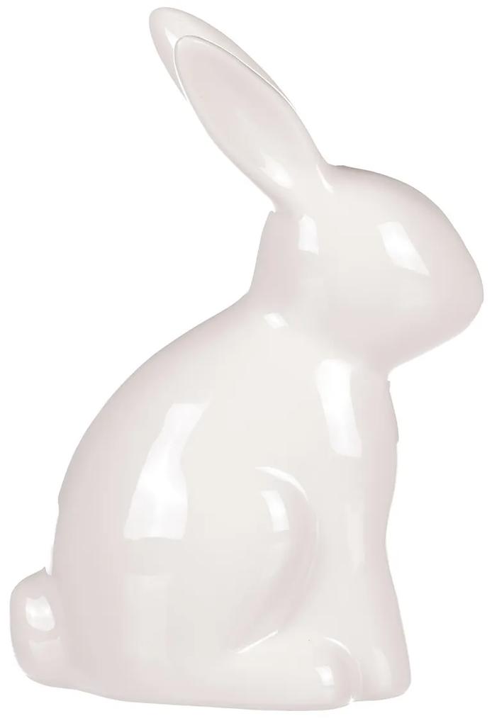 Keramický zajac, 11 x 7 x 16 cm