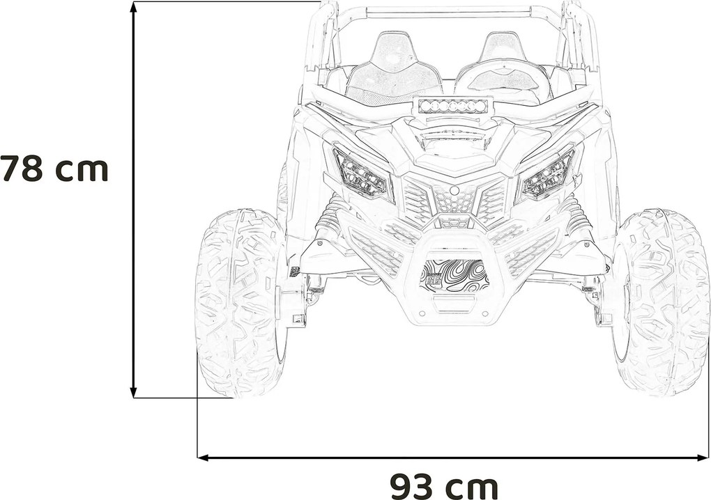 Ramiz Buggy SR SUPER 66 červená