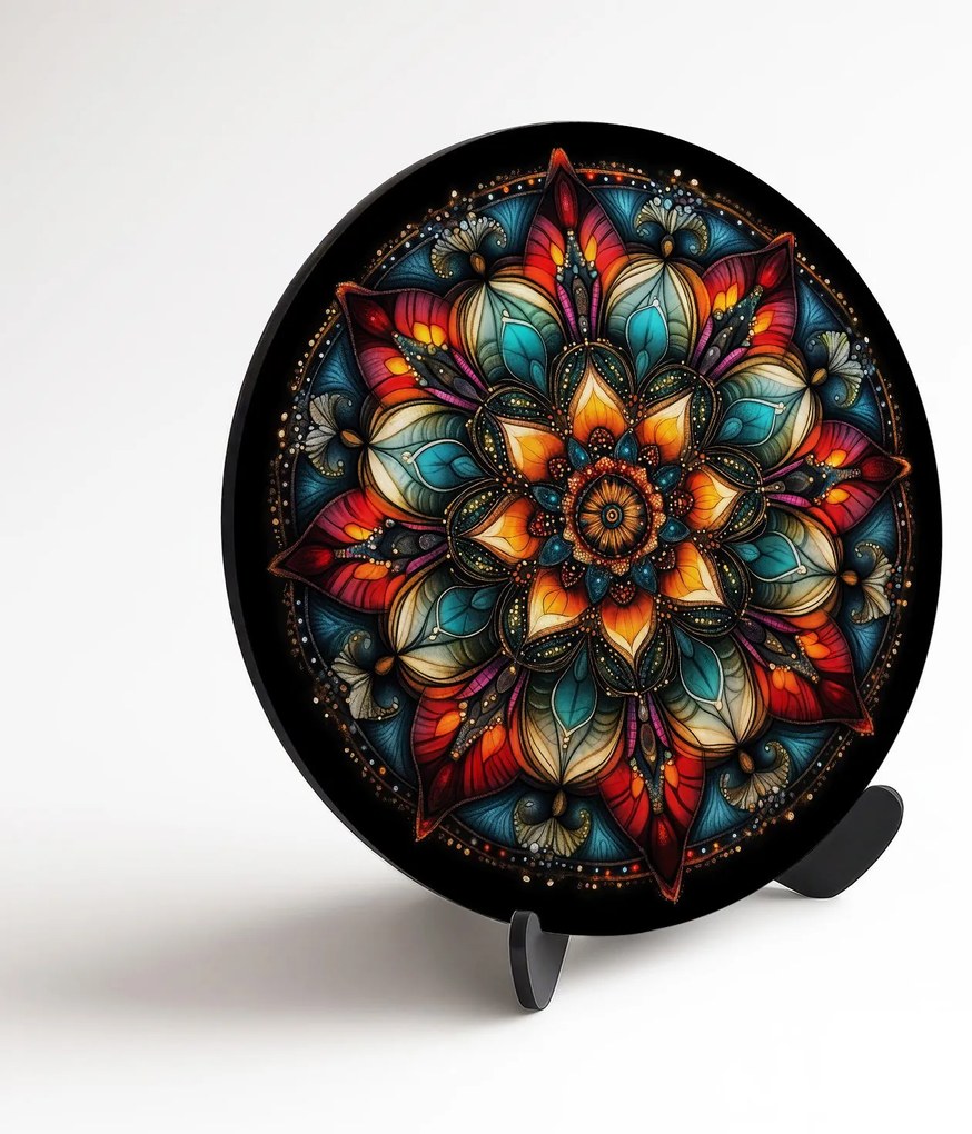 DUBLEZ | Farebný obraz - Mandala Svetla