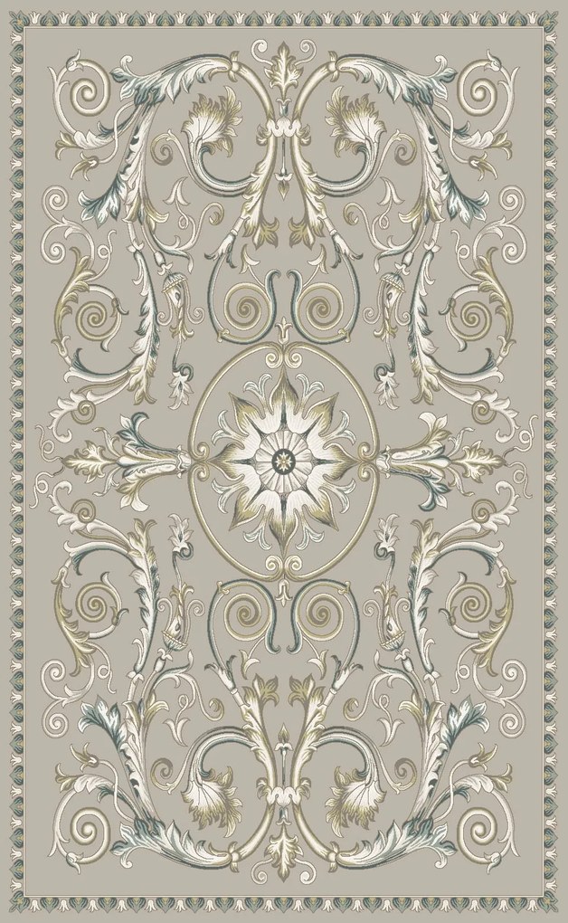 Koberec Lille 2021 BEIGE – béžový obdĺžnik s orientálnym vzorom Rozmer: 120x180 cm
