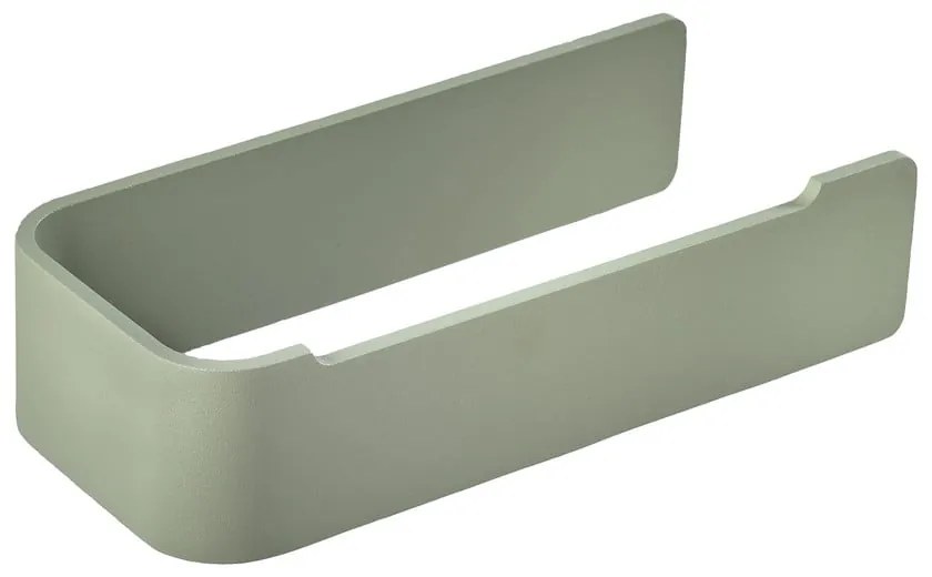 Svetlozelený nástenný kovový držiak na toaletný papier Ume – Zone