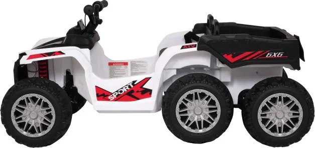 Elektrická štvorkolka Quad Sport TX 4 × 4 biela