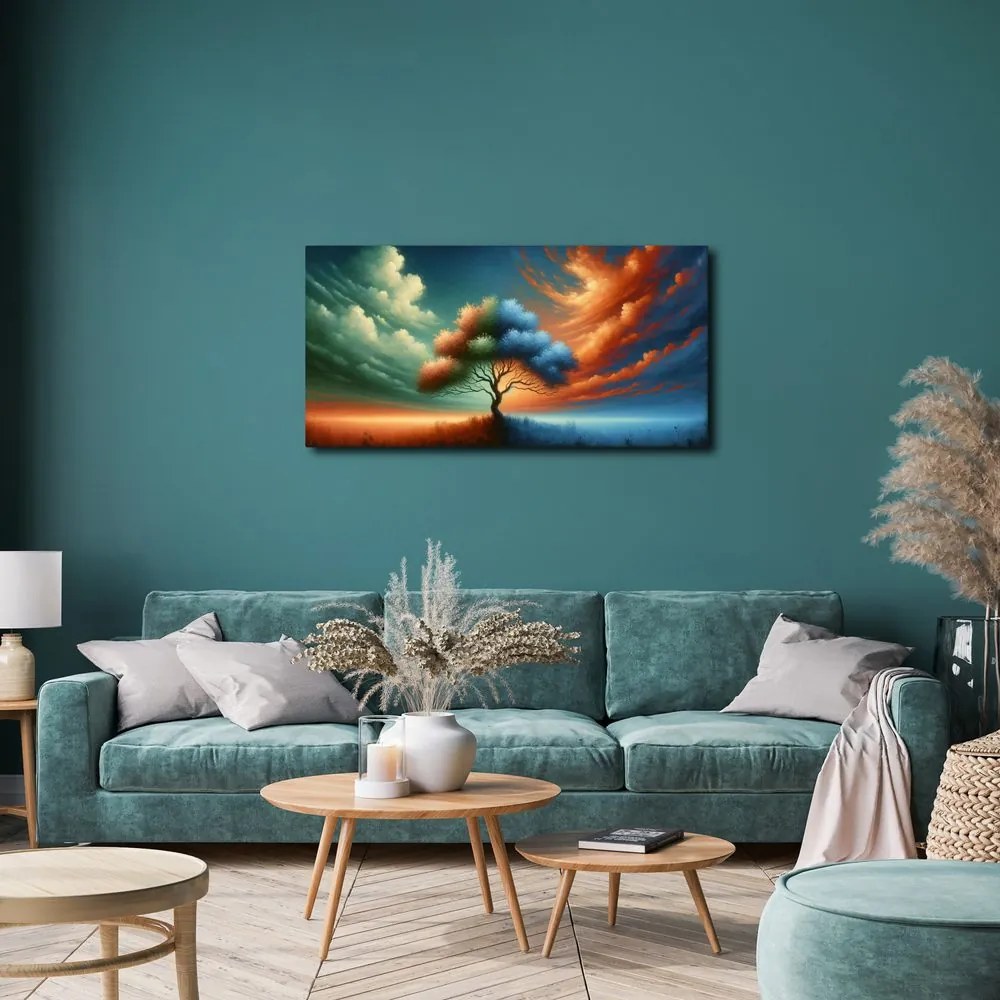 Obraz čarovný strom života v prírode