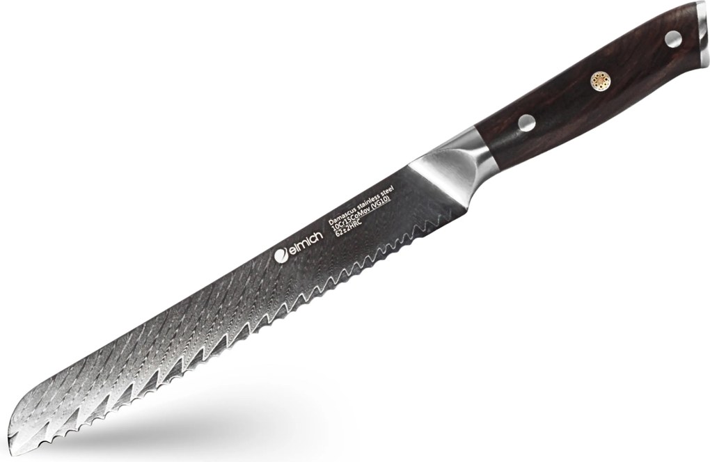 Elmich Nôž na pečivo z damaškovej ocele 20 cm