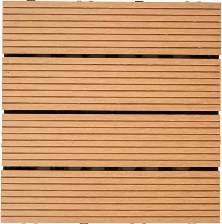 WPC dlaždica LEGI BASE 30 x 30 cm, teak