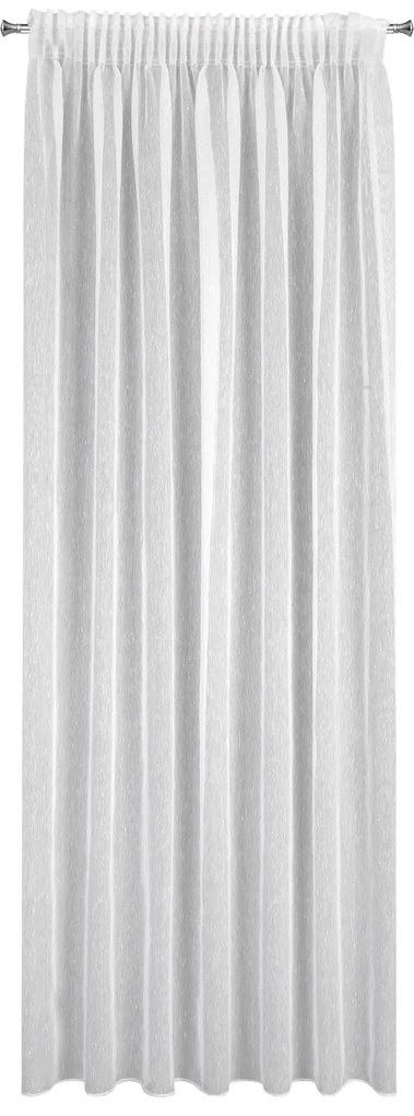 ZÁCLONA NA PÁSKE ADEL 140X250 CM BIELA