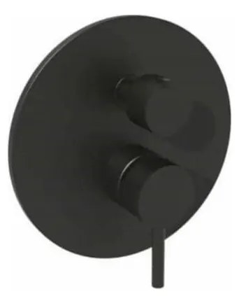 Paffoni - Podomietková sprchová batéria LIGHT, čierna