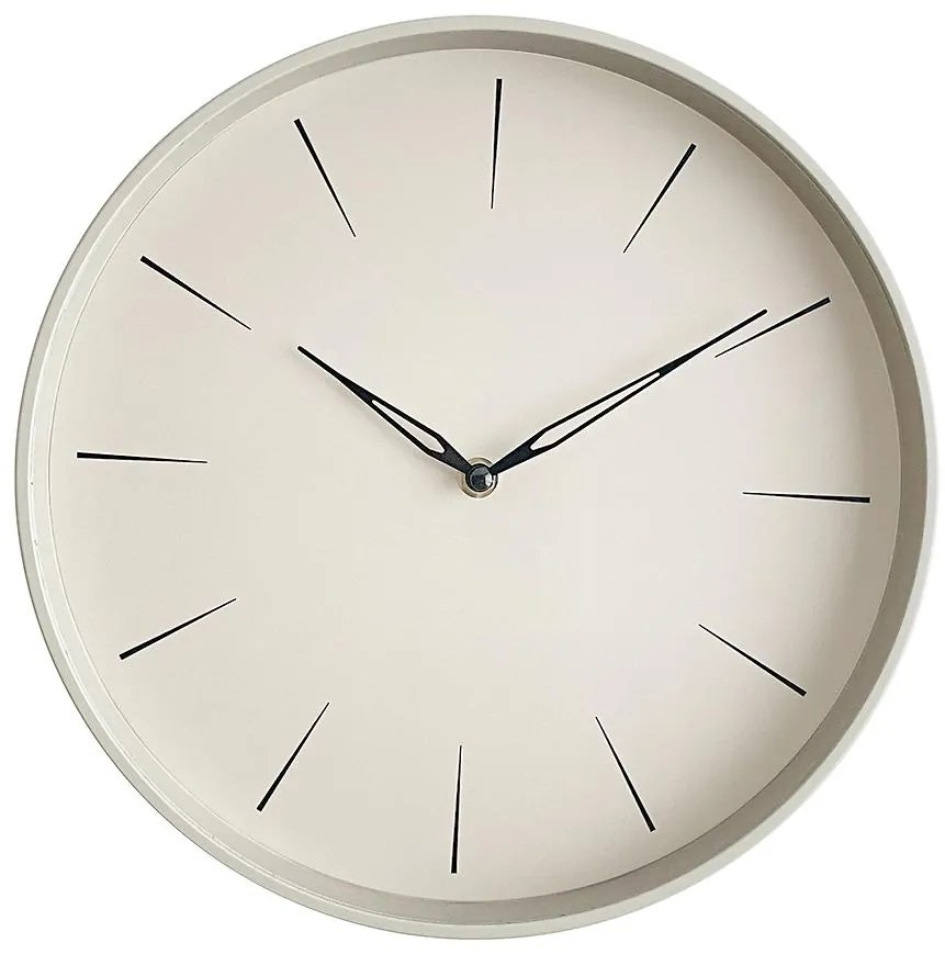 Béžové hodiny 30cm