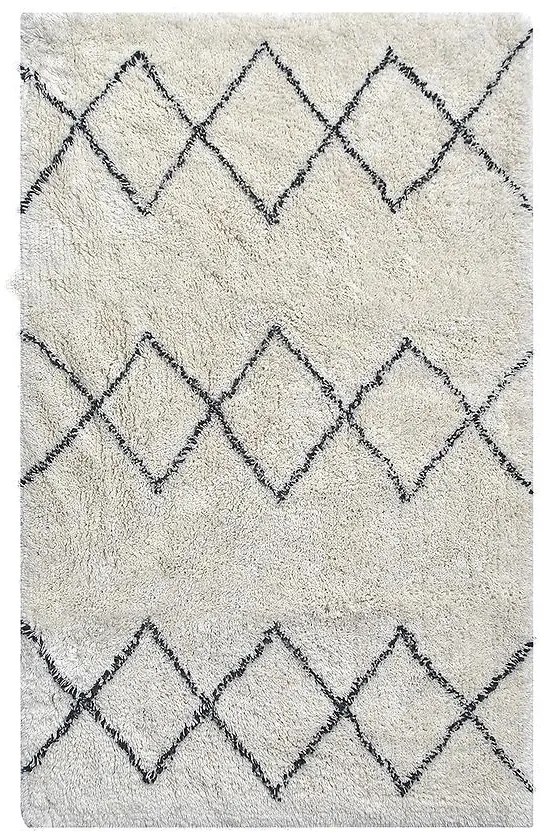 Koberec Berber 00 krémová 60x90 Merkury Home