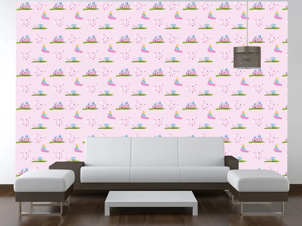 Gario Fototapeta Farebné princezny Materiál: Samolepiaca, Rozmery: 110 x 200 cm