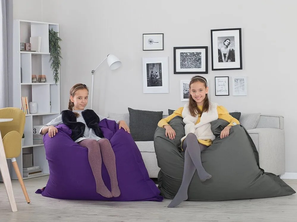 Sedací vak 180x140 cm Nyder (purpurový). Vlastná spoľahlivá doprava až k Vám domov. 1009291