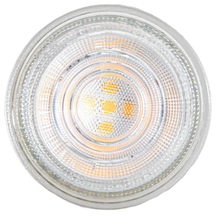Set van 5 GU10 50mm LED lampen helder 3W 200 lm 2200K