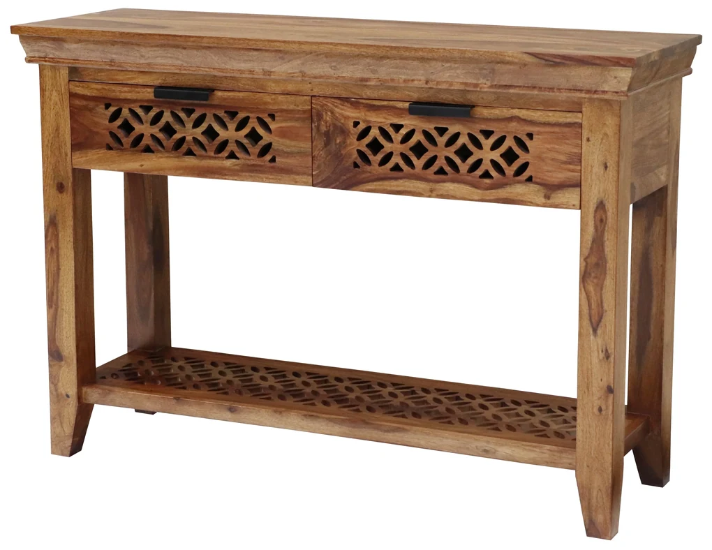 furniture-nabytek.cz - Toaletný stolík drevený z masívu palisander 110x76x35