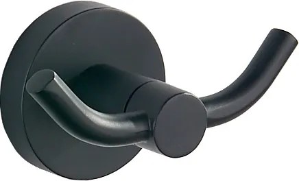 Mexen Remo, držiak na uteráky, 2-háčik, čierna, 70507352-70