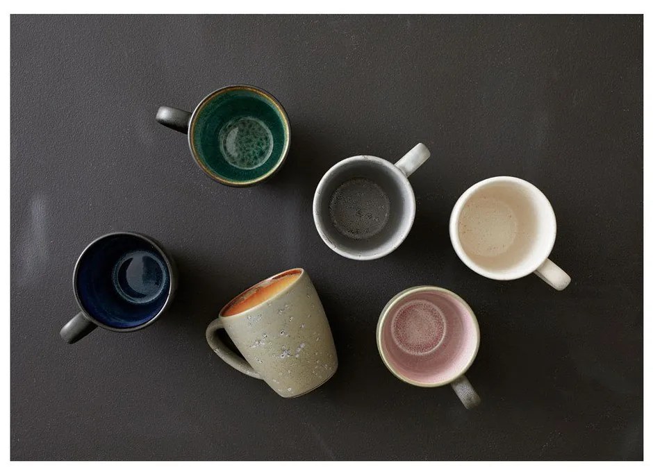 Ružový/sivý keramický hrnček 190 ml Gastro Mensa – Bitz