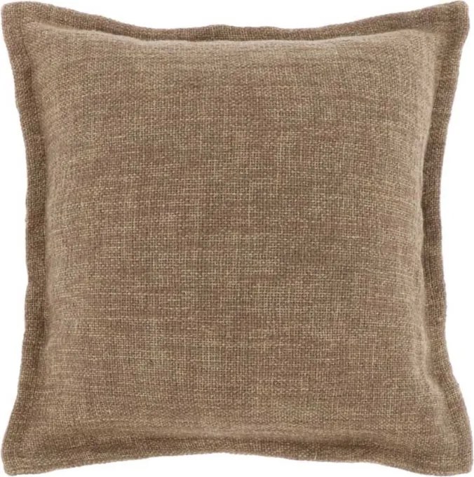 Dekoratívny vankúšik NESSA 45x45 cm, hnedý