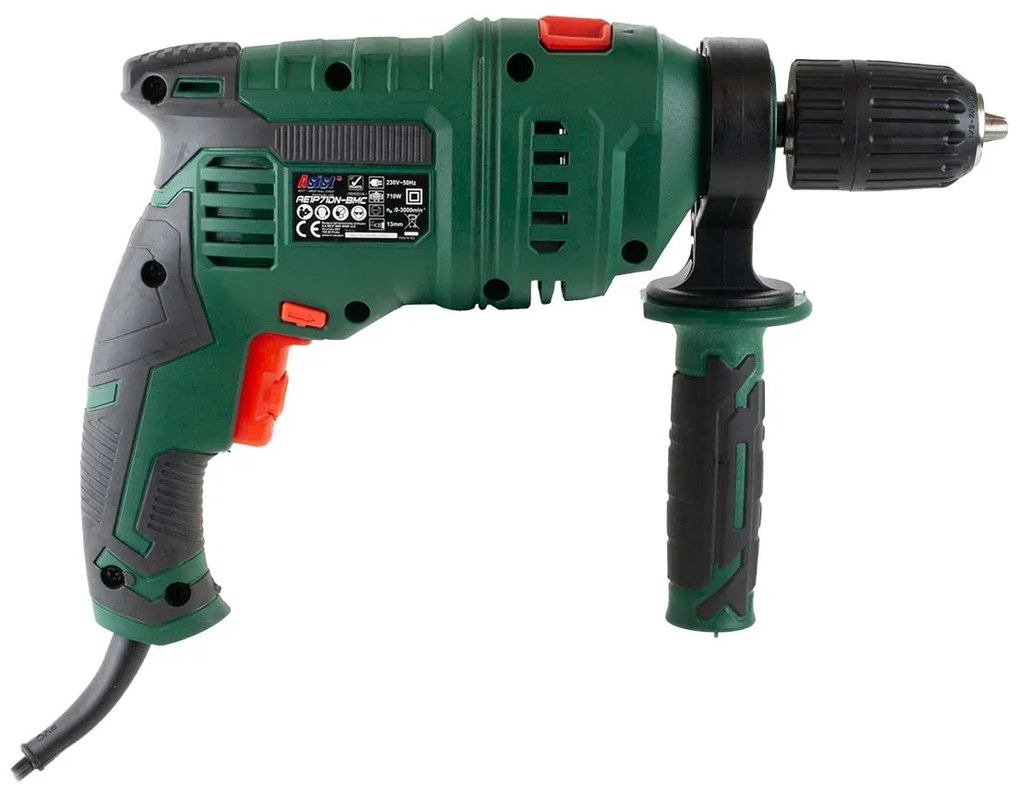 ASIST Príklepová vŕtačka 710W v kufri