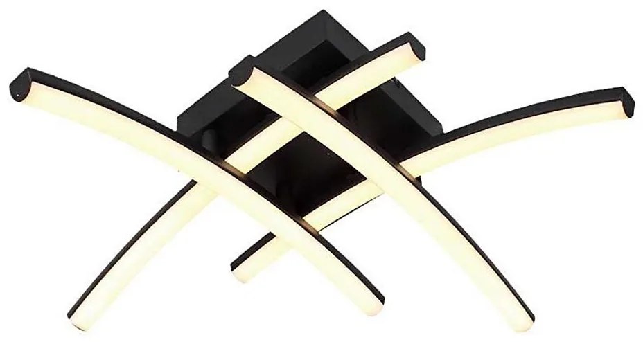 LED Stropné svietidlo LED/24W/230V 3000K čierna
