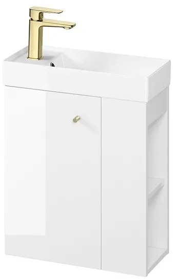 Cersanit Larga, umývadlová skrinka 50cm, biela, S932-110-DSM