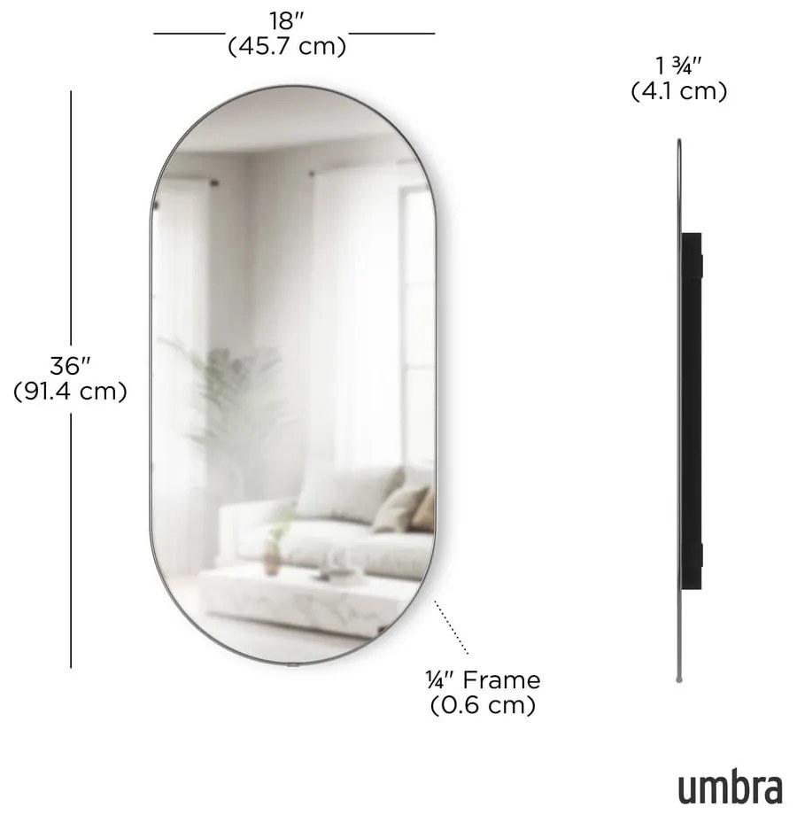 Nástenné zrkadlo 46x91 cm Hubba – Umbra