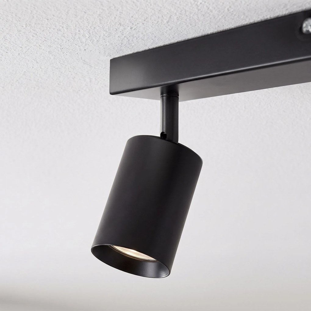 Toolight Toolight, JNH031-6C, stropné bodové svietidlo, 6× GU10, 75 cm, čierna, OSW-56220