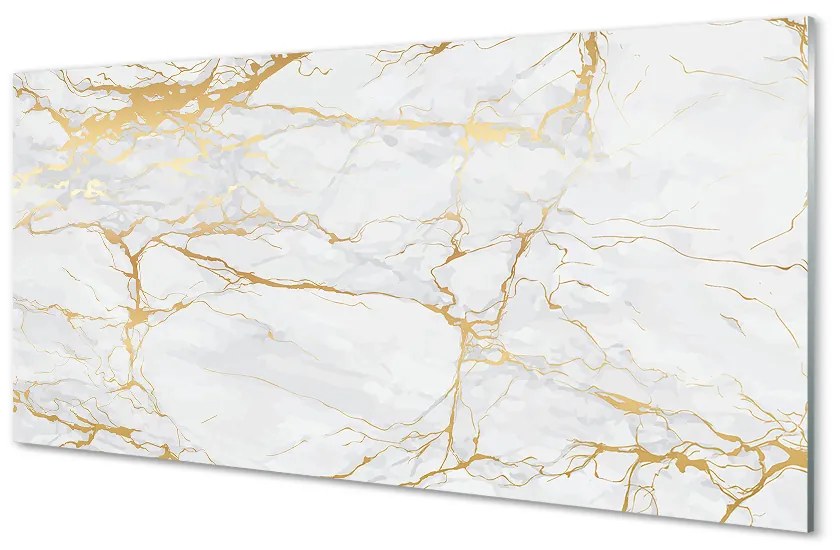 Sklenený obklad do kuchyne Marble kamenný múr 120x60 cm