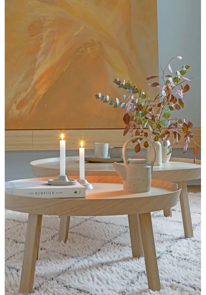 Krémový prateľný ručne tkaný vlnený koberec 140x200 cm Berber Soul – Lorena Canals