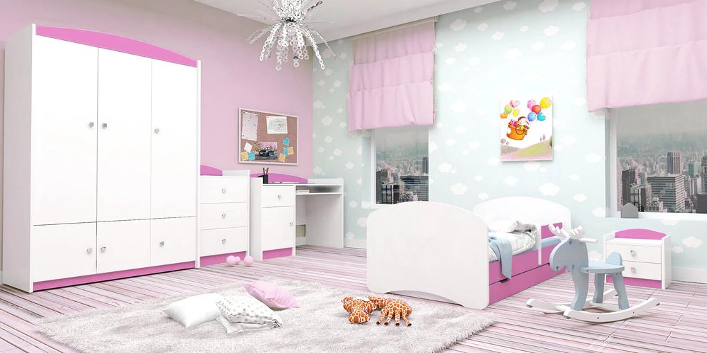 OR Detská izba Mery XL - ružová (180x90)