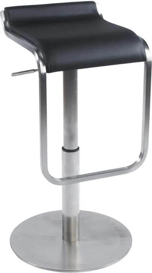 Moderná barová stolička Carter čierna