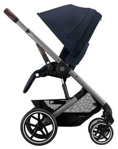 CYBEX športový kočík Balios S Lux - ocean blue (silver frame)