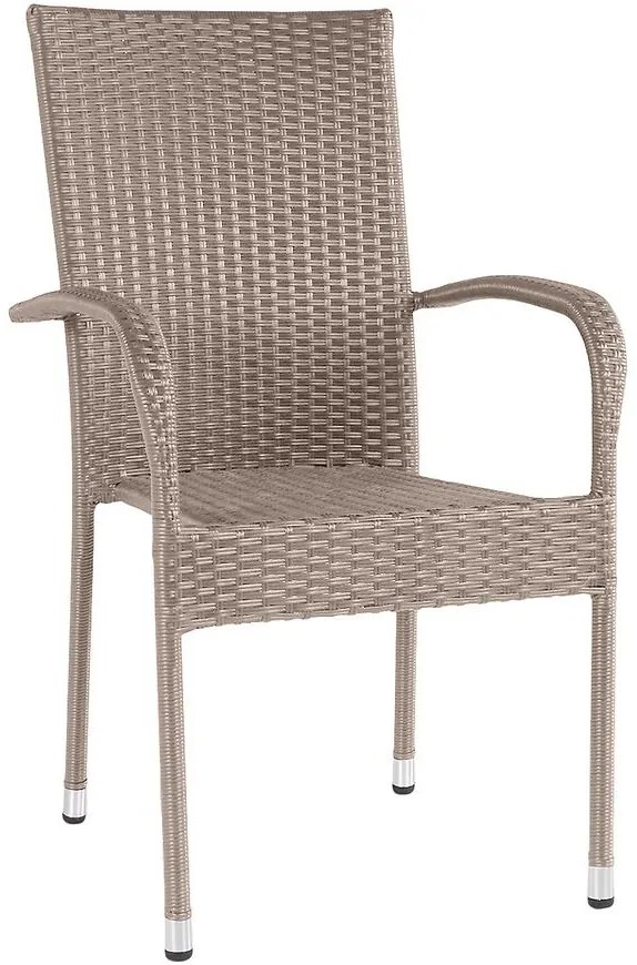 Technoratanová stolička Pariso natural