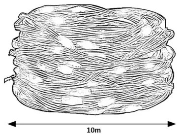 Rabalux 77124 - LED RGB Pásik BIRI LED/3,2W/5V 10m IP44