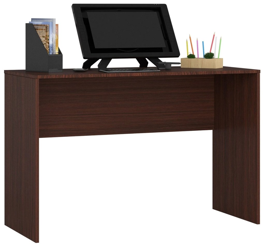 Rohový PC stolík Cuidar (wenge). Akcia -17%. Vlastná spoľahlivá doprava až k Vám domov. 1117054