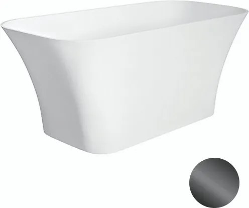 Besco Voľne stojaca vaňa z liateho mramoru Assos Matt 160x70 BESCO-Typ výpuste: Click-Clack štandard, chróm, BESCO-Rozmery: 160x70, BESCO-Farba: Biela