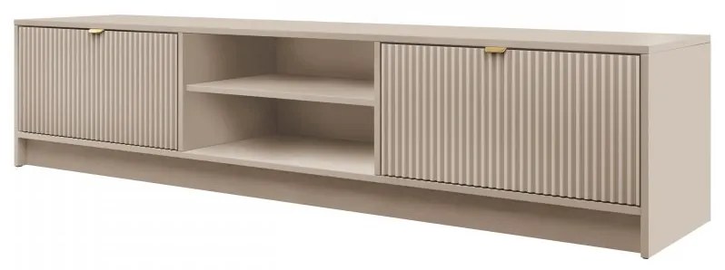 Tv stolík/skrinka Razimo 2K, Farby: pieskovo béžová