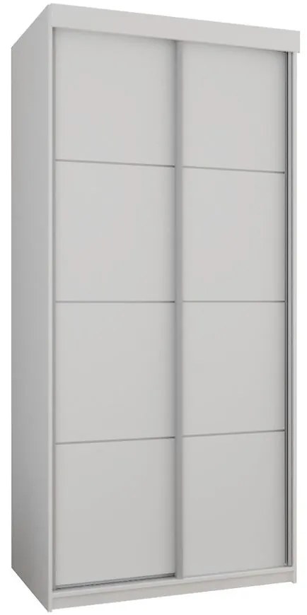 Skriňa Top 25 Plus 100 Biely