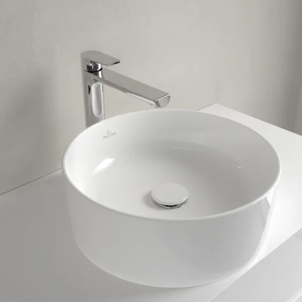 Villeroy & Boch 4A1840R1 - Umývadlo na dosku COLLARO Ø 40 cm keramika/biela