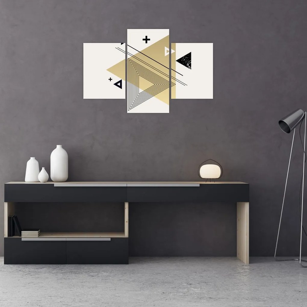 Obraz - Geometrické tvary N⁰4 (90x60 cm)